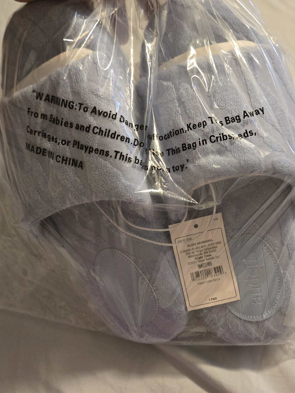 Auden Plush Slip-On House Slippers in Lavender